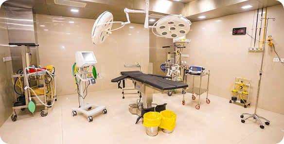 Private cosmetic gynaecology suite at Aakash Fertility Hospital Chennai