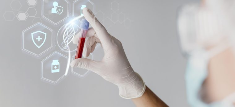 medical-banner-with-doctor-holding-vial