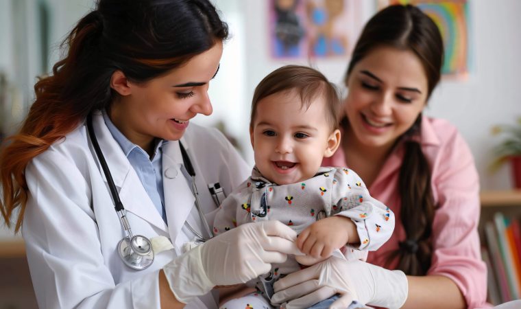 portrait-female-pediatrician-work