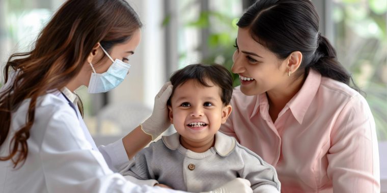 portrait-female-pediatrician-work