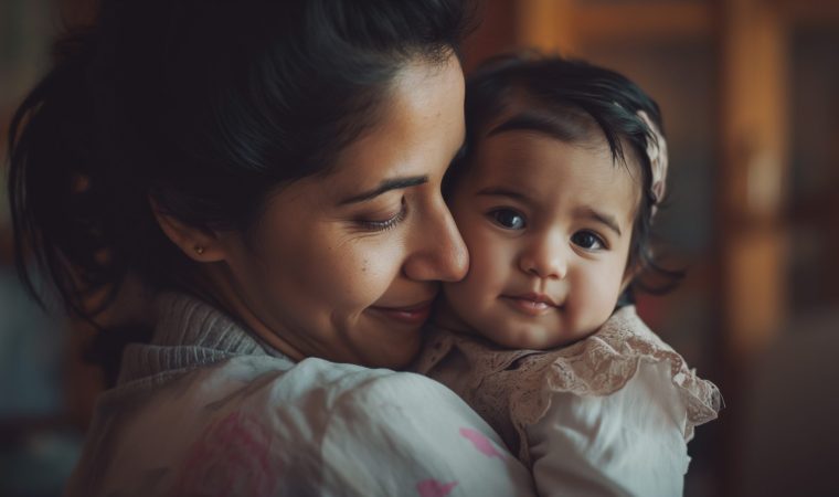 portrait-non-traditional-family-with-single-mother